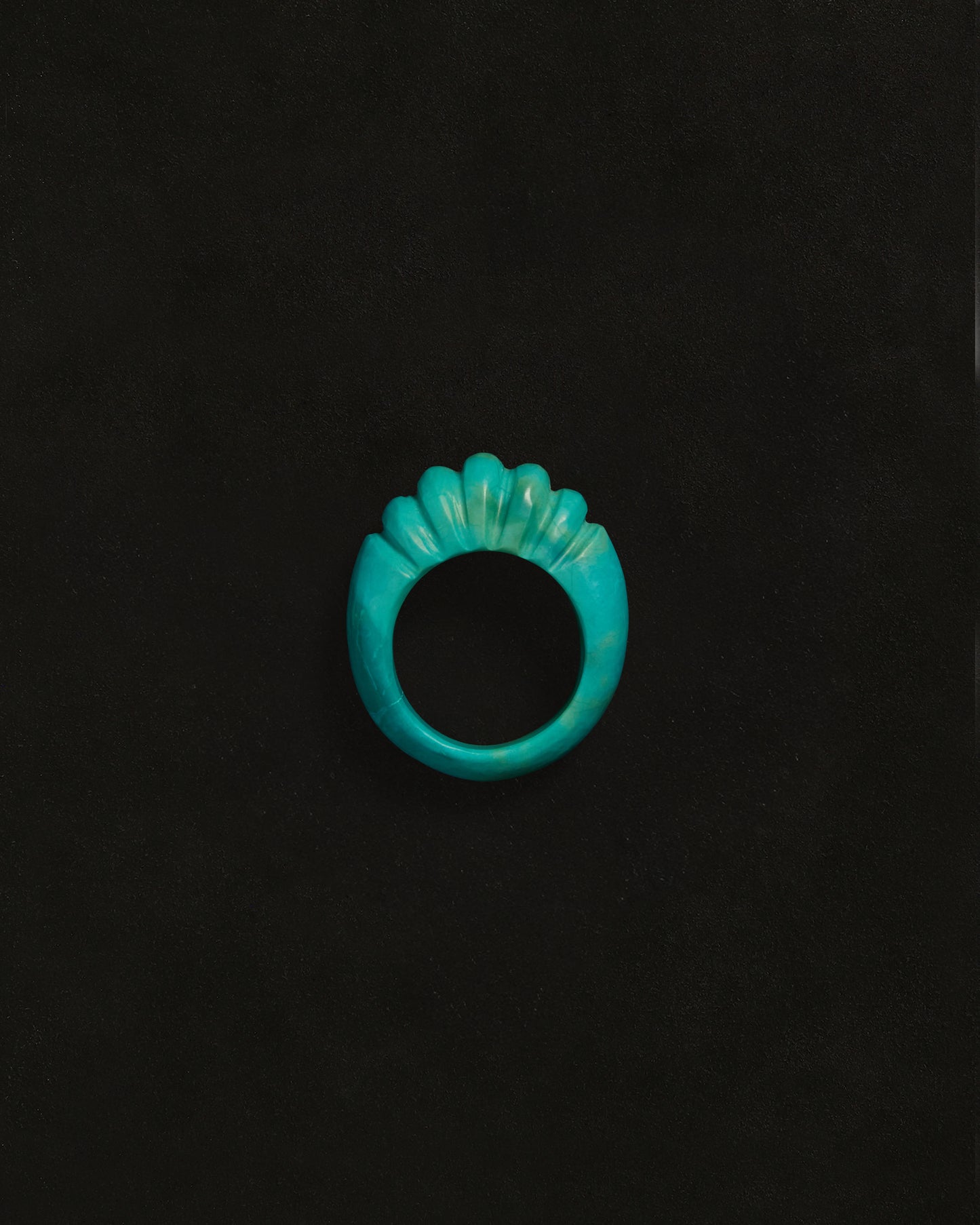 Turquoise Shell Ring