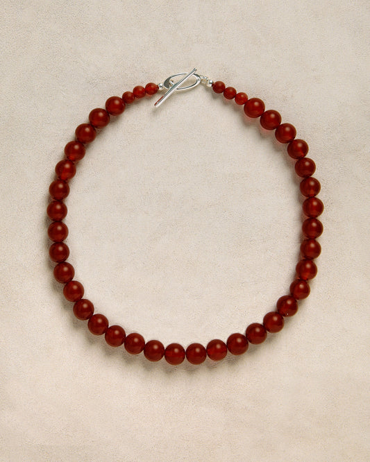 Carnelian Stone Collar