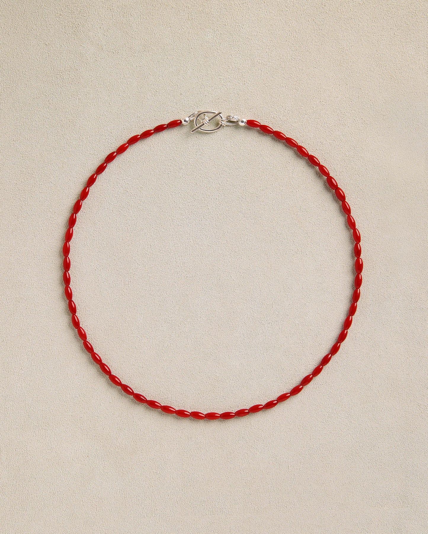 Tiny Coral Necklace