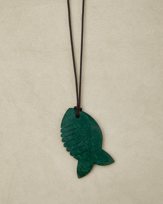 Fish Comb Necklace