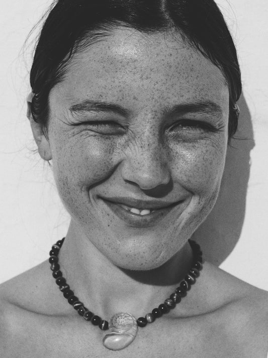 Nautilus Necklace in Tigers Eye