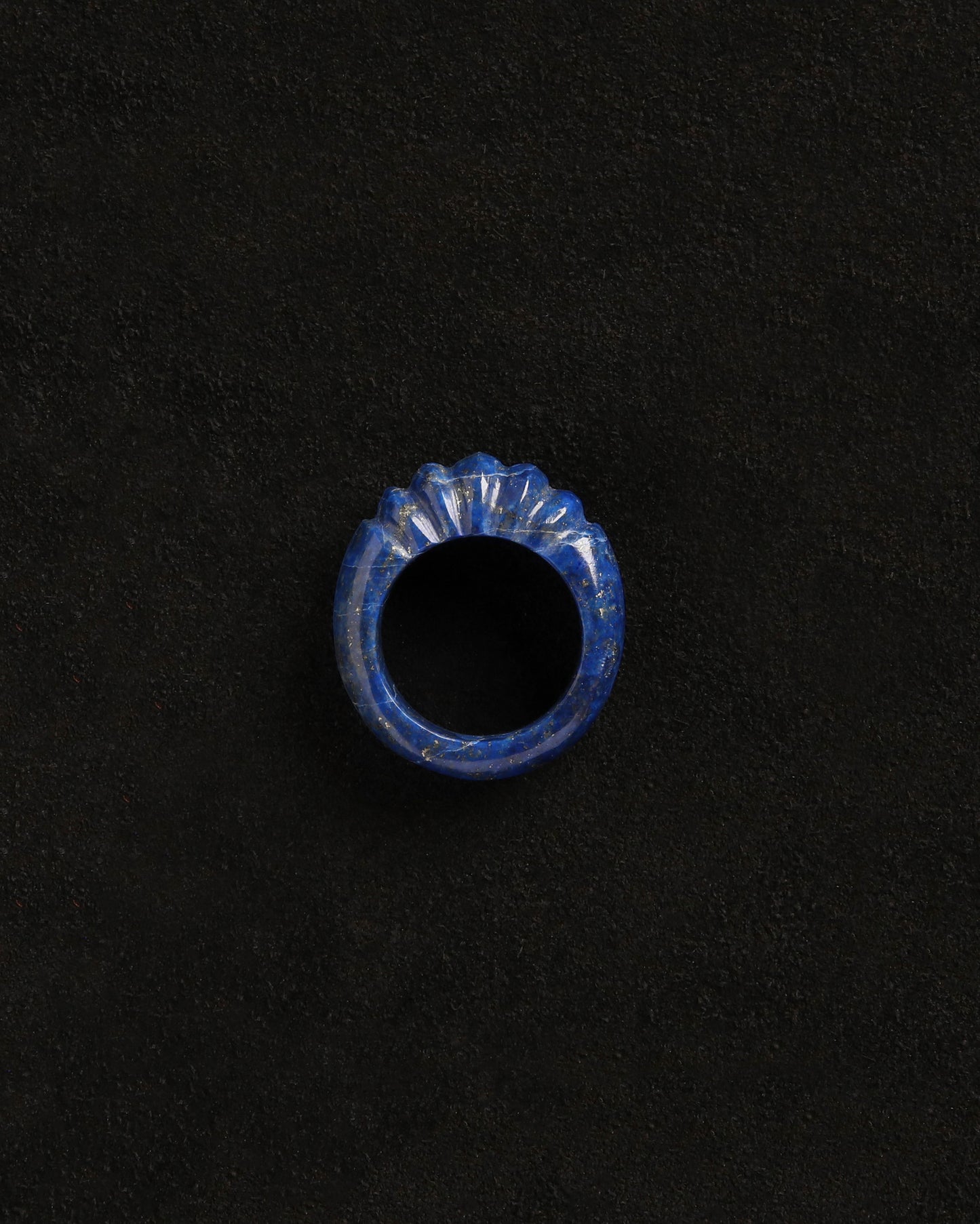 Lapis Shell Ring