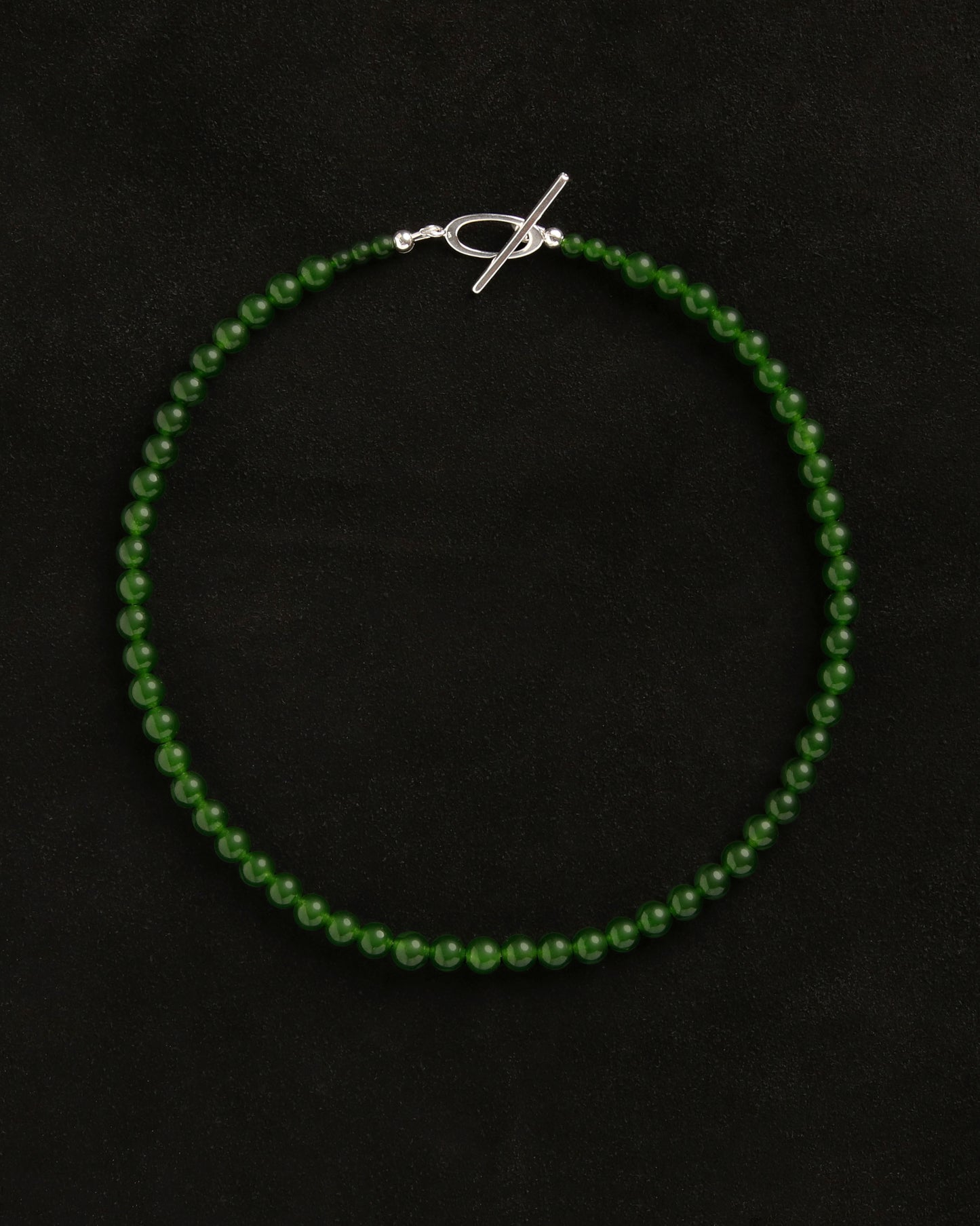Tiny Jade Stone Collar