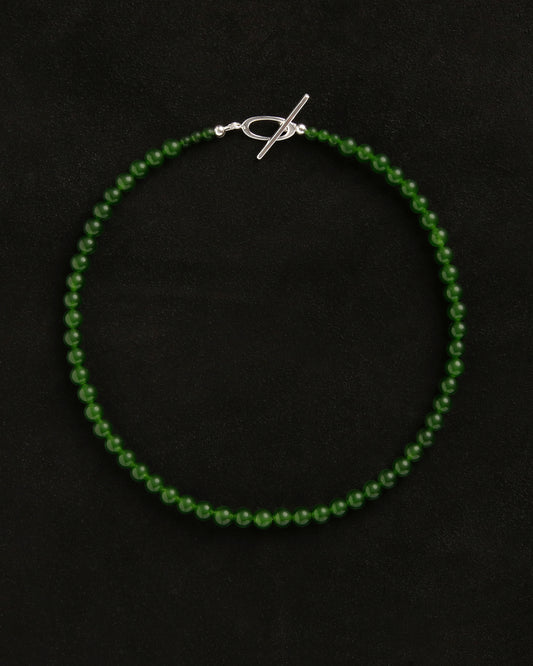 Tiny Jade Stone Collar