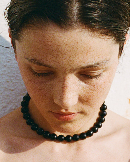 Large Onyx Stone Collar